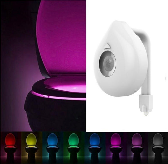 Luz LED Sensor para Inodoro - Iluminación Nocturna Inteligente