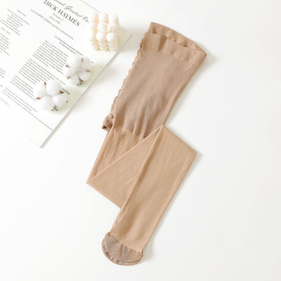 Medias Elásticas Largas para Mujer en Seda Negra Ultrafina - Image 10