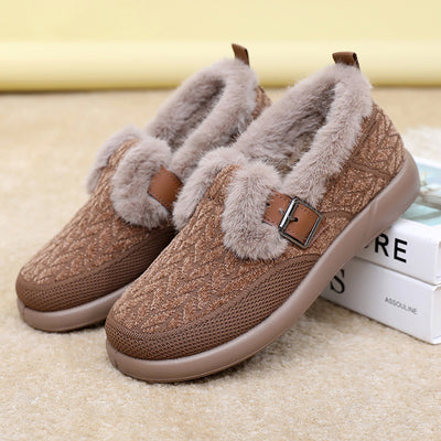 Zapatos de Algodón Aislados con Forro Polar Extra Grueso para Mujer - Image 7