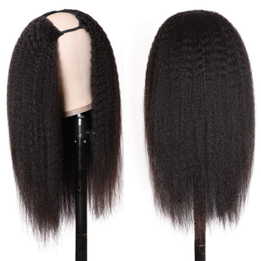 Peluca en U Natural con Cabello Liso y Color Real - Image 5