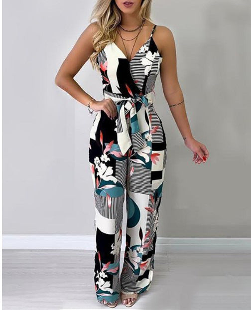 Jumpsuit de Pierna Ancha con Tirantes Ajustables - Image 5