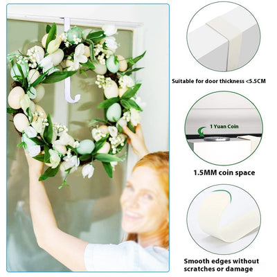 Gancho Retráctil de Hierro para Puerta - Decoración Navideña - Image 10