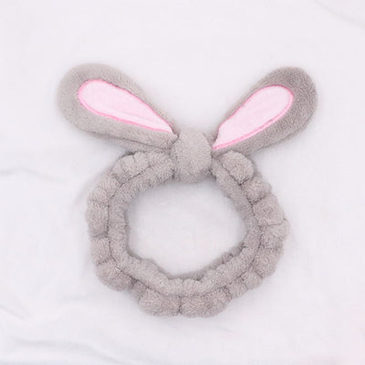 Diadema Lavable con Orejas de Conejo para Maquillaje - Image 16