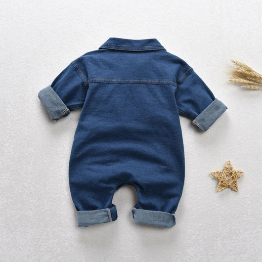 Mono Infantil Personalizado en Denim con Bolsillos - Image 7