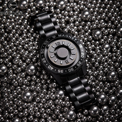 Reloj Magnético de Acero para Hombre - Diseño Moderno Cuarzo - Image 2