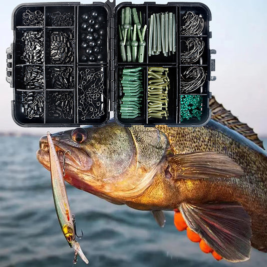 Kit Completo de Accesorios para Pesca de Carpa Portátil