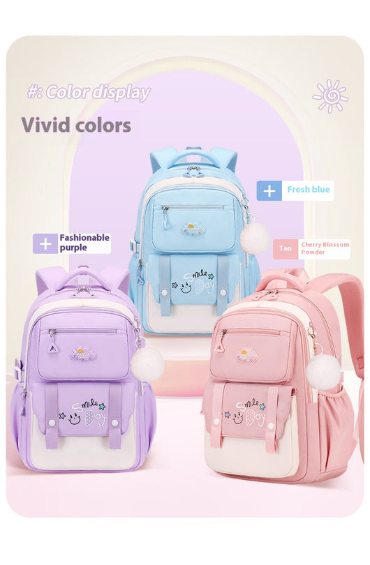Mochila Escolar Infantil con Estampado de Dibujos Animados en Tela Oxford - Image 9