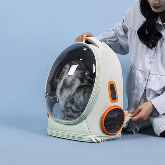 Mochila Transportín Espacial para Gatos - Gran Capacidad y Transpirable - Image 11