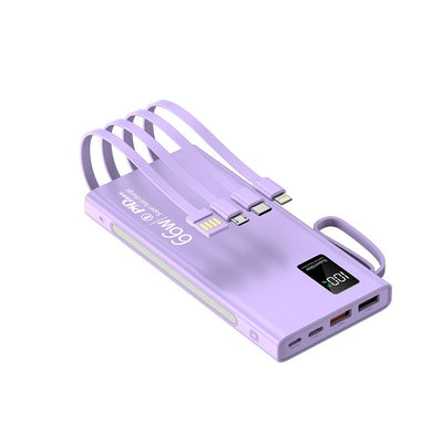 Banco de Energía 20000mAh Carga Ultra Rápida 66W con 3 Cables Incluidos - Image 4