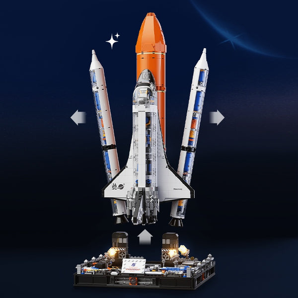 Modelo de Transbordador Espacial - Puzzle 3D Armable