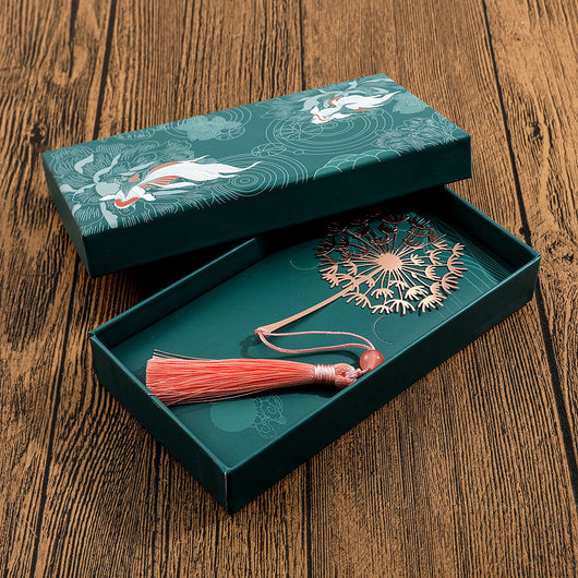 Marcapáginas Artístico de Hoja Vegetal Calado - Diseño Clásico Antiguo Cuatro Estaciones - Image 41