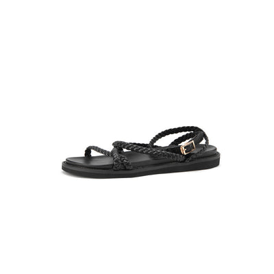 Sandalias Planas con Correa Estilo Coreano - Comodidad Casual - Image 4