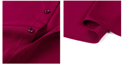 Camisa Elástica Manga Corta para Hombre Talla Grande - Image 18