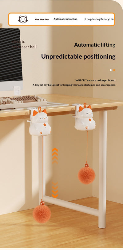 Juguete Interactivo Automático para Gatos - Bola Inteligente de Entretenimiento - Image 12