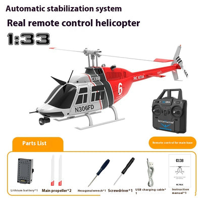 Helicóptero de Juguete de Doble Rotor con Control Simulado - Image 5