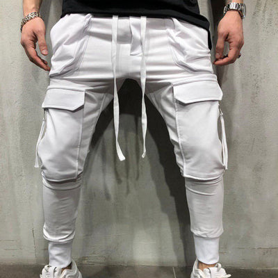 Pantalones deportivos slim fit con bolsillos de cierre - Image 11
