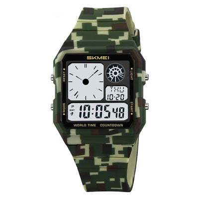 Reloj Deportivo Electrónico Resistente al Agua Multifuncional para Hombre - Image 12
