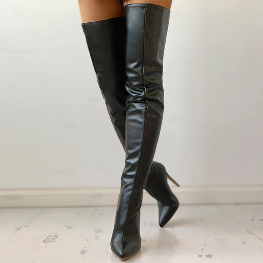 Botas Overknee Talla Grande con Personalidad y Estilo - Image 3