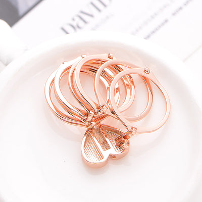 Pulsera Anillo de Corazón 2 en 1 para Mujer - Image 5