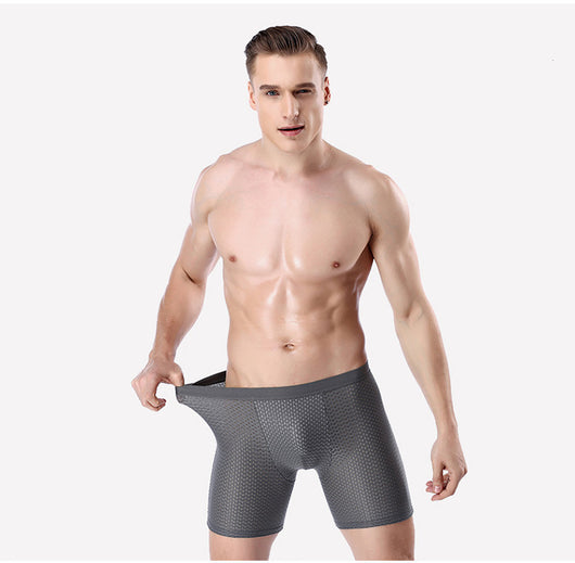 Bóxer Largo Deportivo de Malla Transpirable para Hombre - Image 4