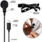 Micrófono Clip Compacto Lightning para Transmisión en Vivo y Grabación