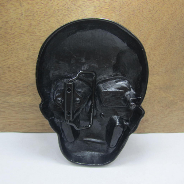 Hebilla de Cinturón Calavera en Aleación de Zinc