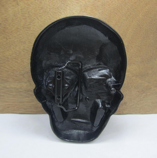 Hebilla de Cinturón Calavera en Aleación de Zinc - Image 2