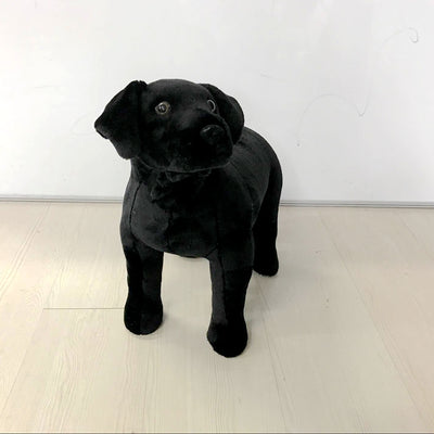 Peluche Labrador Negro - Juguete Suave para Niños y Regalo de Cumpleaños - Image 4