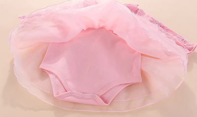 Vestido Princesa de Manga Larga para Bebé con Tiara - Image 23