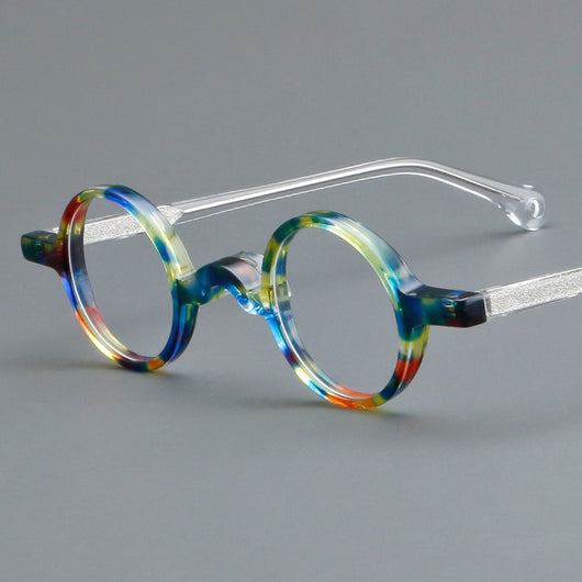 Gafas Redondas Retro de Acetato