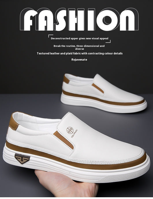 Zapatos Casuales de Cuero para Hombre sin Cordones - Image 25