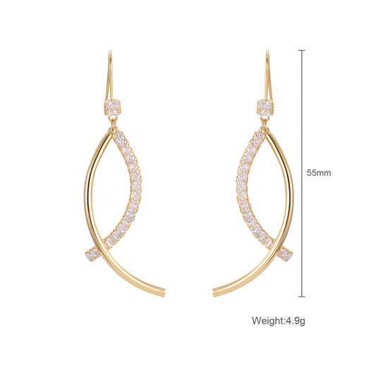 Aretes Vintage de Diseño Abstracto e Irregular - Image 2