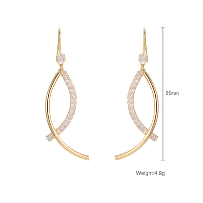 Aretes Vintage de Diseño Abstracto e Irregular - Image 2