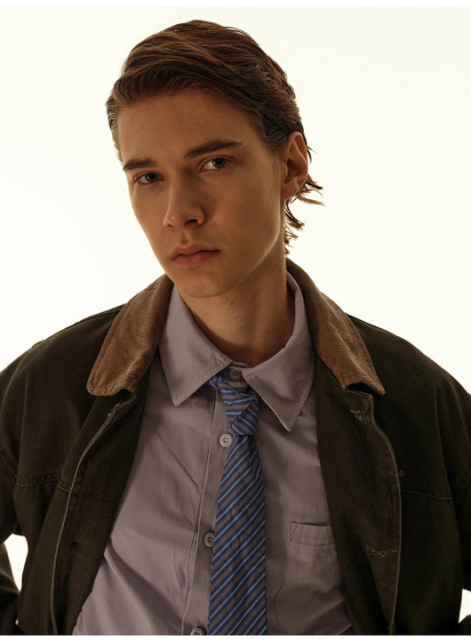 Chaqueta de Trabajo Retro Corta para Hombre - Image 16