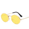 Gafas de Sol Retro Ovaladas Vintage - Marco Redondo Metal Unisex