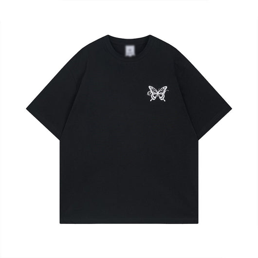 Camiseta Estampado Mariposas Unisex de Manga Corta - Image 2