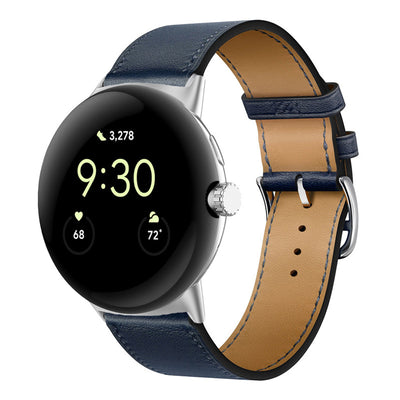 Correa de Cuero PU Bicolor para Google Watch - Estilo y Durabilidad - Image 46