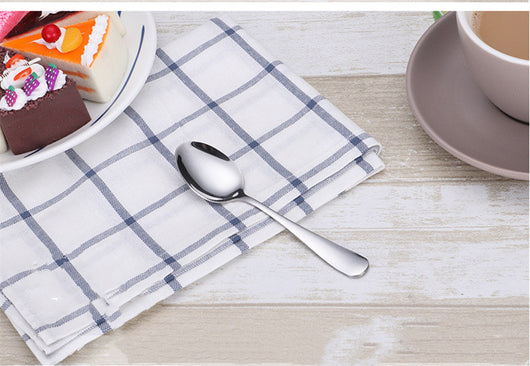 Cucharas de Acero Inoxidable Reforzado para Sopa y Café - Image 16