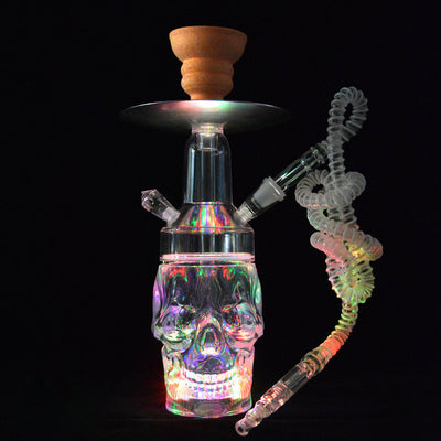 Cachimba Acrílica Árabe con Calavera Iluminada - Image 6