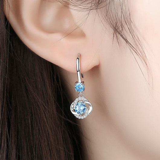 Aretes Trébol de Cuatro Hojas - Diseño Personalizado con Gancho de Hada - Image 8