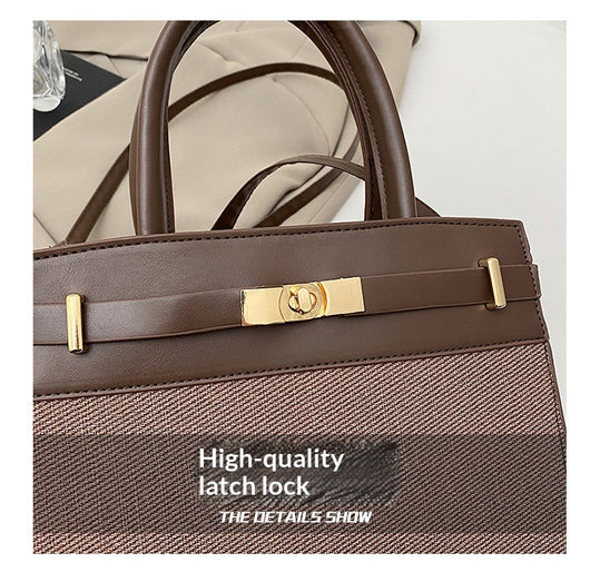 Bolsa Crossbody Retro con Bloques de Color - Image 13