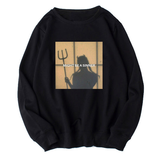 Suéter Harajuku Retro Talla Grande Manga Larga - Image 28