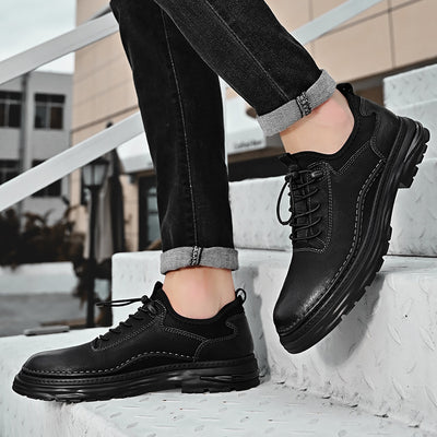Zapatos Casuales de Cuero para Hombre en Talles Grandes - Image 3