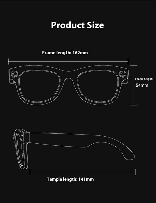 Gafas Inteligentes con Cámara HD y Traducción por IA - Image 10
