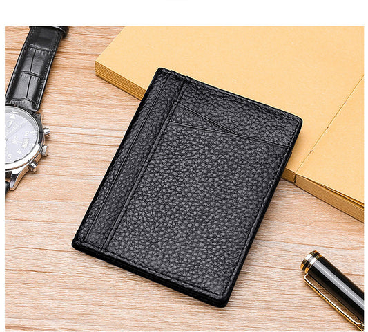 Cartera de Cuero Genuino para Documentos y Tarjetas - Image 2