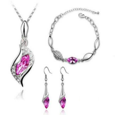 Collar Colgante de Aretes Combinados - Image 9