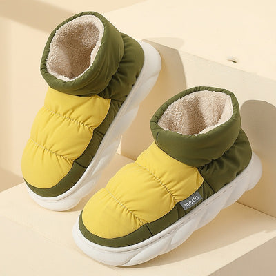 Paquete Invierno: Pantuflas de Terciopelo para Hombre, Cálidas y Acolchadas - Image 12