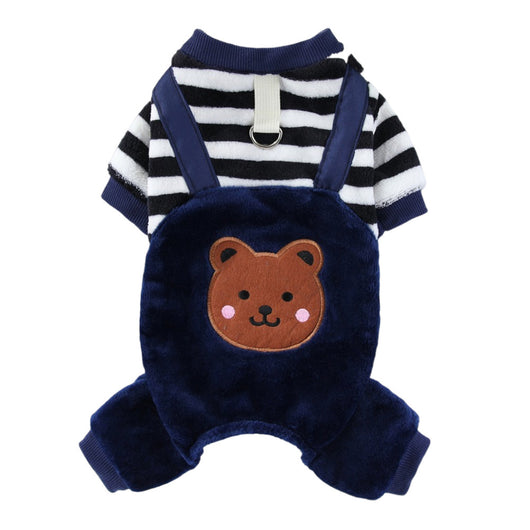 Abrigo Térmico de Franela para Mascotas - Protección Cálida de 4 Patas - Image 5
