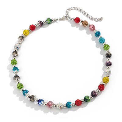 Collar para Hombre con Diamantes de Colores y Perlas de Diamante - Image 5