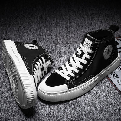 Zapatos Casuales Coreano-Británicos de Tendencia
